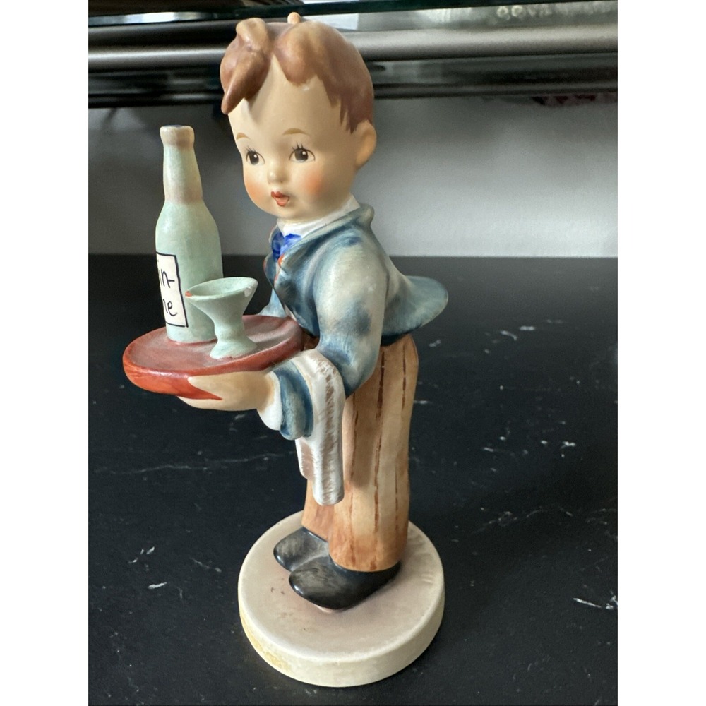 Goebel W. Germany Hummel figural WAITER serving Rhein Wine #154/0 - Picture 2 of 7